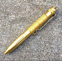 Тактическая ручка "ELITE FORCE" с интегрированным стеклобоем, цвет "золотой"