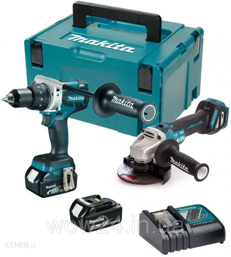 Makita DDF481 + DGA513 DLX2255TJ