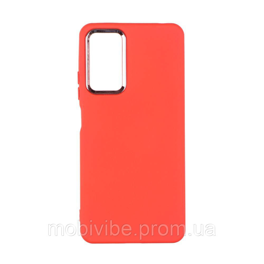 Чохол Silicone Cover Metal frame (AA) для Xiaomi Redmi Note 11 Pro 4G/5G / 12 Pro 4G Колір 14.Red