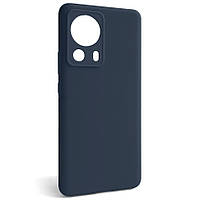 Чехол Silicone Case Full Xiaomi 13 Lite Dark Blue TV, код: 8261702