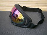 Окуляри-маска захисні Sport X-400-BK чорні, фото 2