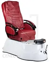 Bs Fotel Do Pedicure Z Masażem Br-3820D Bordowy