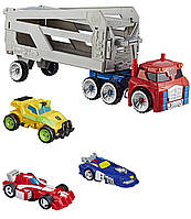 Transformers: Rescue Bots Academy Road Rescue Team Trailer Optimus Prime