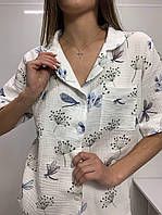 Стильний мусліновий костюм, S-XL