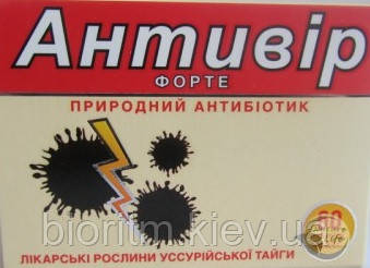 Антивир Форте противовирусный препарат, 60 табл"Уссури -2" - фото 1 - id-p410385640