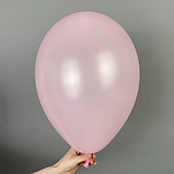 Латексна куля пастель світло-рожевий 10" (25 см) Gemar ( 1 шт. ), фото 2