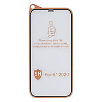 Защитное стекло 9H Design for Apple Iphone 12\12 Pro Цвет Черный l