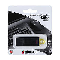 USB Flash Drive 3.2 Kingston DT Exodia 128GB Цвет Черный желтый l