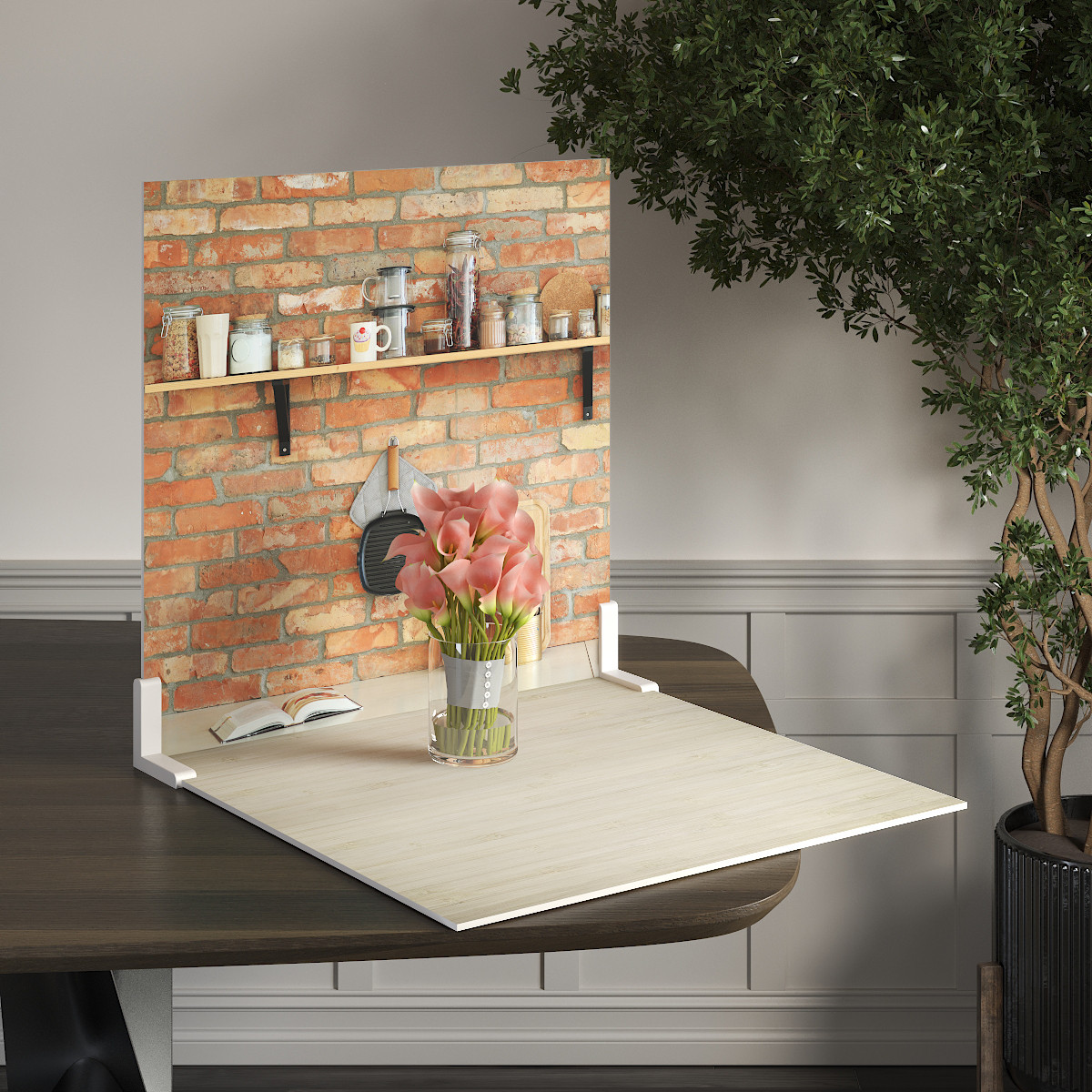 Пластиковий кутовий 2d фотофон, PolyPlast 40x40см - №62178, фото 1