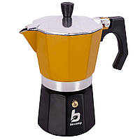 Кофеварка Bo-Camp Hudson 6-cups Yellow Black (2200522) FS, код: 7922979