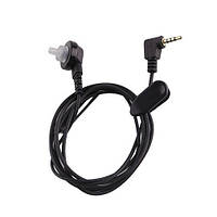 Комплект шнур + наушник для карманного слухового аппарата Axon микро-Джек 2.5 mm 3pin Черный SB, код: 8093840