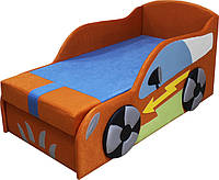 Кроватка машинка Ribeka Автомобильчик Оранжевый (15M02) SB, код: 6491857