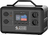 Генератор Könner&Söhnen Stacja Zasilania Powerbank 1200W/2400 1030Wh 23Ah (KS1200PS)