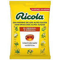 Леденцы RICOLA ORIGINAL CARAMEL ZIN AZUCAR70гр., оригинал. Доставка от 14 дней