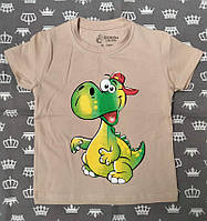 Детская футболка динозаврик на мальчика Турция 86;98;104 см
