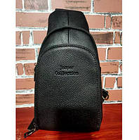 Сумка-слинг из эко-кожи для мужчин Нагрудная сумка Backpack for men AND 601