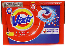 Засіб для прання Vizir Platinum Pods 25 шт.