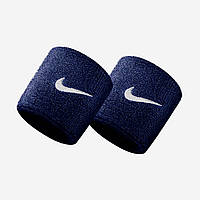 Напульсники Nike Swoosh Wristbands NNN04416OS One Size Navy BS, код: 8195346