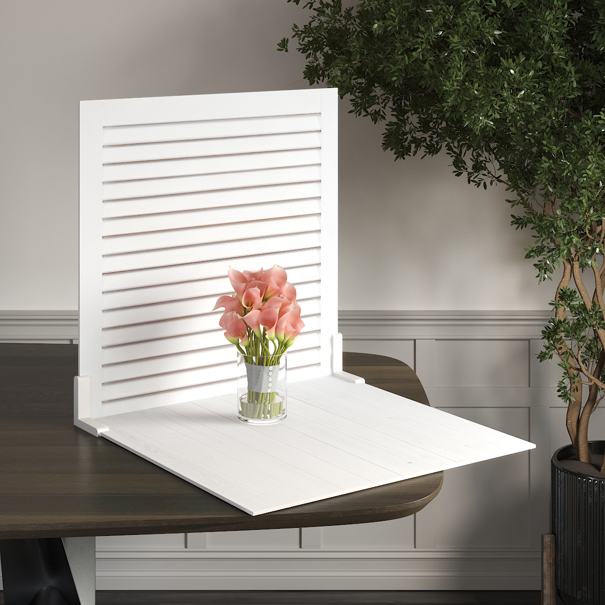 Пластиковий кутовий 2d фотофон, PolyPlast 40x40см - №62141