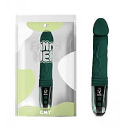 Вибратор LCD Screen Dildo Vibrator Green, фото 2