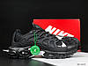 Жіночі кросівки Nike Air Max Terrascape Plus Black White (Чорні) Взуття Найк Аір Макс Плюс сітка шкіра демісезон, фото 3