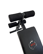 Лавка для преса ергономічна -«гнута» WCG, фото 2