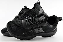 Кросівки сітка New Balance 687 чорні чоловічі, фото 5