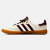 Жіночі кросівки Wales Bonner x Adidas Samba Pony Cream White, фото 4