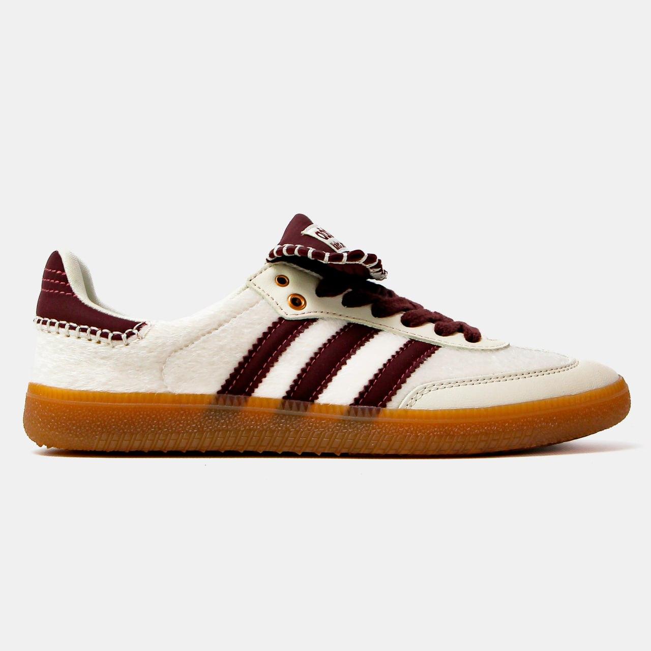 Жіночі кросівки Wales Bonner x Adidas Samba Pony Cream White, фото 1