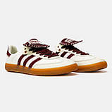 Жіночі кросівки Wales Bonner x Adidas Samba Pony Cream White, фото 2