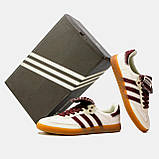 Жіночі кросівки Wales Bonner x Adidas Samba Pony Cream White, фото 6