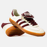 Жіночі кросівки Wales Bonner x Adidas Samba Pony Cream White, фото 7