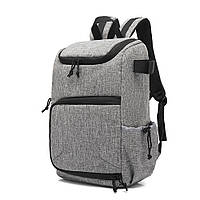 Рюкзак для фотоаппарата универсальный противоударный водонепроницаемый Digital Серый (IBF072S VA, код: 8177358