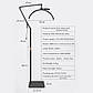 Безтіньова Led лампа для бьюті майстра універсальна HD-M40X, 36W квадрат, фото 4