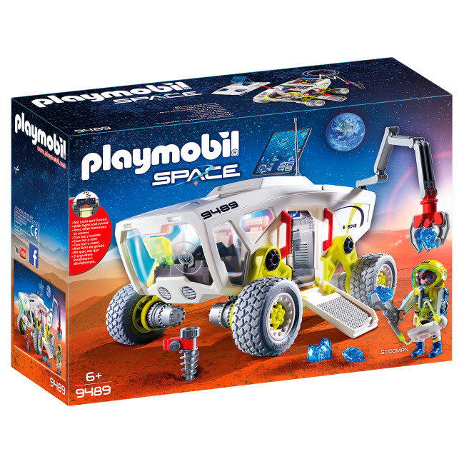 Ігровий набір Playmobil конструктор Space Дослідницький апарат Марса 74 деталі