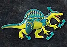 Ігровий набір Playmobil конструктор Dino rise Спінозавр: подвійна захисна сила 46 деталей, фото 4