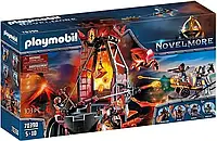 Игровой набор Playmobil конструктор Novelmore Лавовая шахта Burnham Raiders 103 детали