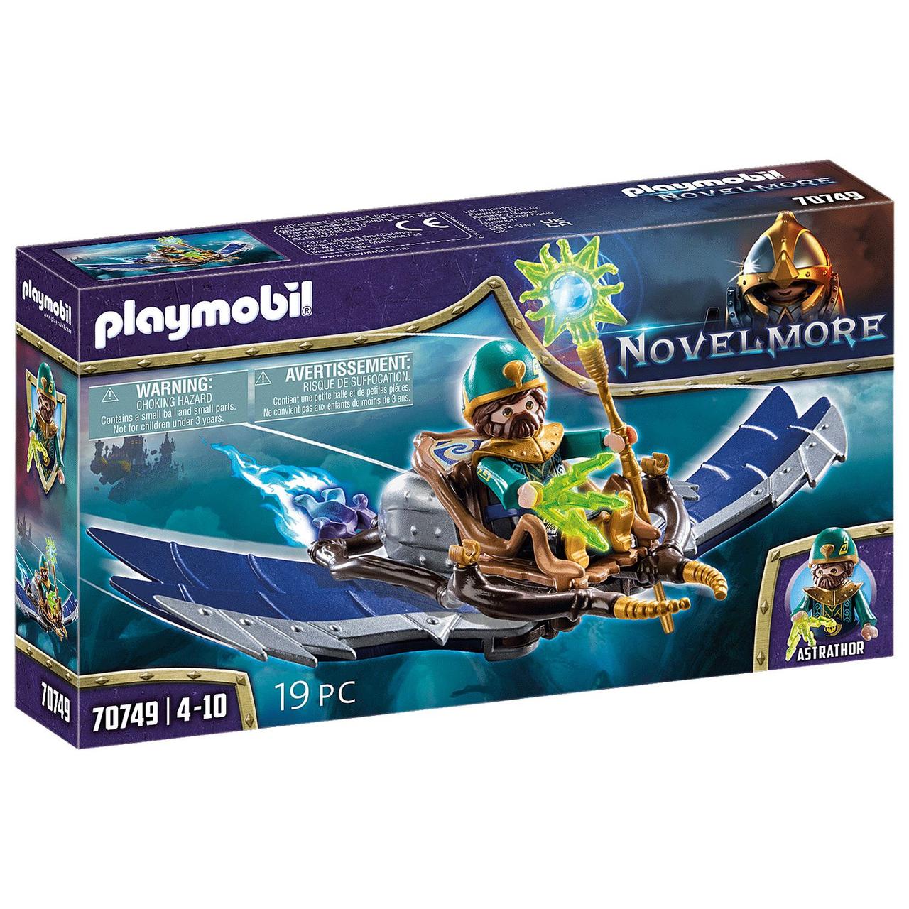Ігровий набір Playmobil конструктор Novelmore Фіолетова долина Повітряний маг 19 деталей