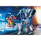Ігровий набір Playmobil конструктор City Action Поліцейський робот 50 деталей, фото 6