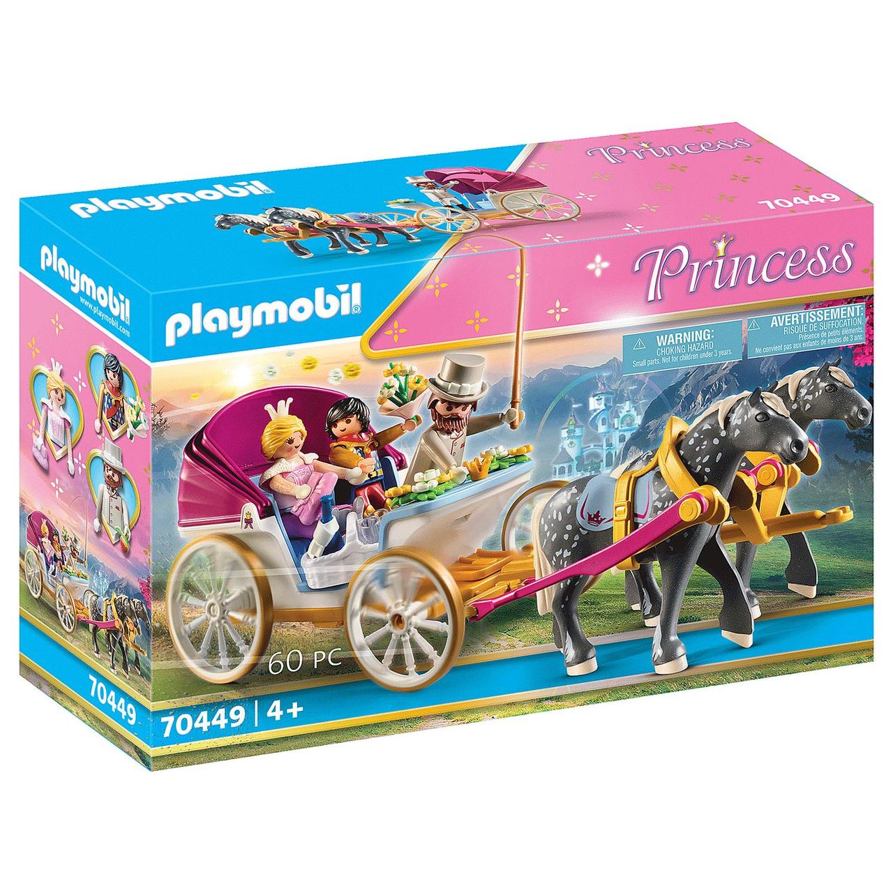 Ігровий набір Playmobil конструктор Princess Кінний екіпаж 60 деталей