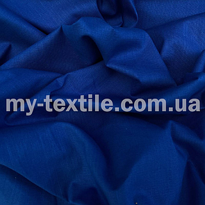 Льон стрейч Електрик синій