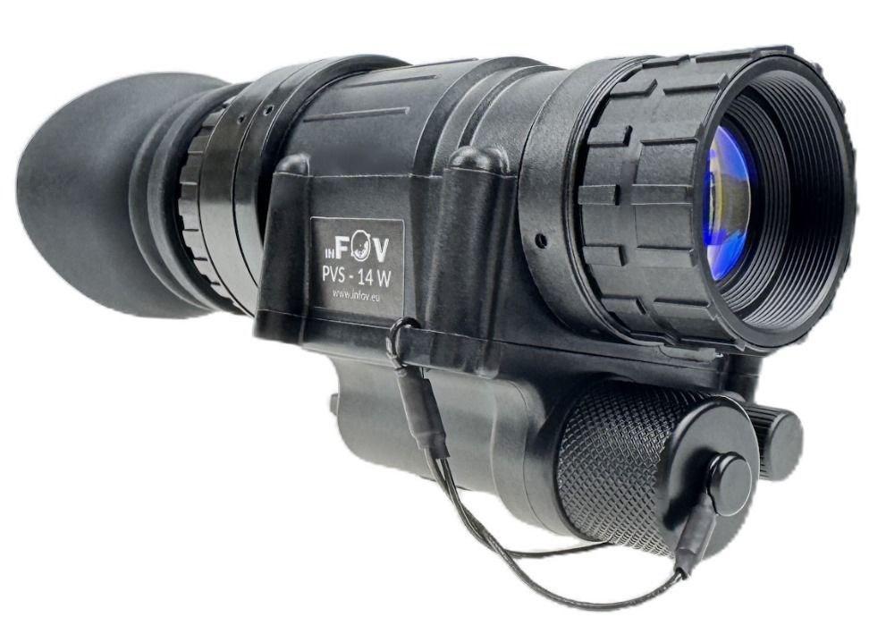 Монокуляр нічного бачення inFOV PVS-14 W (NW), 25мм, FOV 40°, Gen 2+