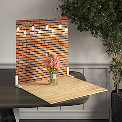 Пластиковий кутовий 2d фотофон, PolyPlast 40x40см - №62110