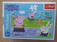 Peppa pig/ trefl puzzle 54 mini 4+/ Свинка Пеппа. картоні пазли 4+