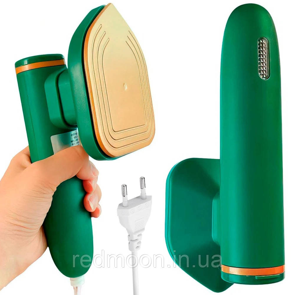 Портативна вертикальна праска до 160°, 2в1, Portable electric iron / Дорожня міні праска / Праска з подачею пари