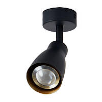 Спот светильник направленного света накладной поворотный INN-23041BK цоколь GU10 черный, SIRIUS-L