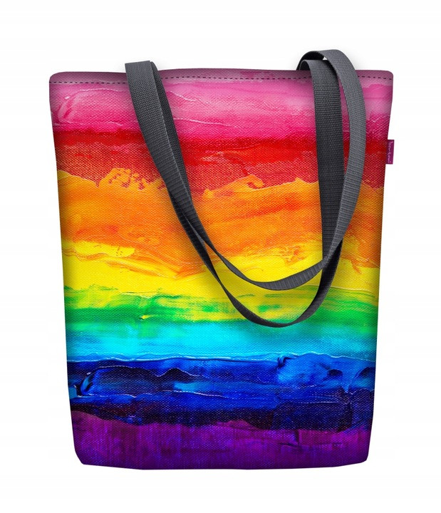 Сумка-шопер Bertoni Cordura з принтом Colorfull