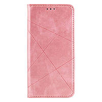 Чехол-книжка Business Leather для Xiaomi Redmi Note 10 Цвет Pink h