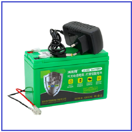 Акумуляторна батарея літієва Voltronic 12V 8Ah з елементами Li-ion 18650 (150х65х94) + зарядний пристрій