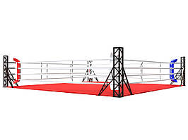 Ринг для боксу V`Noks EXO підлоговий 7*7 м